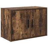 Garage Cabinets 2 pcs Smoked Oak Engineered Wood 3328282