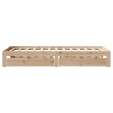 Bed Frame with Drawers without Mattress 100x200 cm 3301944