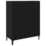Highboard Black Oak 69.5 x 32.5 x 180 cm Engineered Wood 3332504