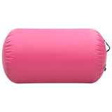 Inflatable Gymnastic Roll with Pump 100x60 cm PVC Pink 92712