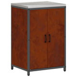 Kitchen Storage HATTEM Rusty 60 x 50 x 92 cm Steel 874995