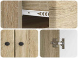 Sideboard Sonoma Oak 66 x 34.5 x 90 cm Engineered Wood 895557