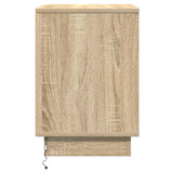 Bedside Cabinet with Drawer 2 pcs Sonoma Oak 39 x 34.5 x 50 cm 869615