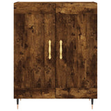 Highboard Smoked Oak 69.5x34x180 cm Engineered Wood 3198326
