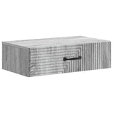 Wall-Mounted Side Table Grey Sonoma 59 x 34.5 x 17 cm 898661