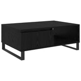 Coffee Table Black Oak 90 x 60 x 35 cm Engineered Wood 882591