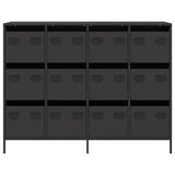 Sideboard Black 135x39x103,5 cm Cold-rolled Steel 3307173