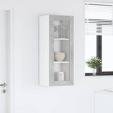 Hanging Cabinet Concrete Grey 40 x 31 x 100 cm Engineered Wood 884381
