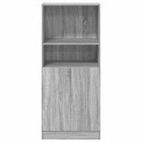 Kitchen Cabinet Grey Sonoma 57x41.5x131.5 cm Engineered Wood 860126
