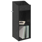 Record Cabinet Black Oak 36 x 36 x 95.5 cm Engineered Wood 8012827