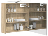 Bathroom Mirror Cabinet Sonoma Oak 50 x 14.5 x 70 cm 889049