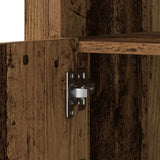 LED Sideboard Old Wood 41 x 37 x 67 cm Engineered Wood 863018