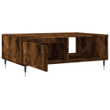 Coffee Table Smoked Oak 90x60x35 cm Engineered Wood 827057