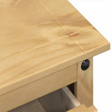 Sideboard Corona 80x40x75 cm Solid Wood Pine 4005679