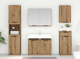 Bathroom Furniture Set 5 pcs Artisan Oak Engineered Wood 3415888