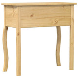 Console Table Corona 73x35x73 cm Solid Wood Pine 4002776