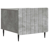 Coffee Table Concrete Grey 49 x 50 x 42 cm Engineered Wood 894508
