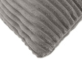 Cushion Cover 6 pcs ALMELO Light Grey 50 x 75 cm Corduroy 915110