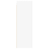 803345 2 Piece TV Cabinet Set White 30,5x30x90 cm Engineered Wood