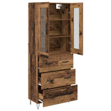 Highboard Old Wood 69.5 x 34 x 90 cm Engineered Wood 3402695