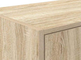 Garage Wall Cabinets 2 pcs Sonoma Oak Engineered Wood 860648