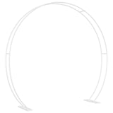 Wedding Arch White 223 x 45 x 201 cm Steel 42021350