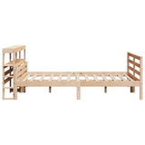 Bed Frame with Headboard without Mattress 150x200 cm King Size 3305945