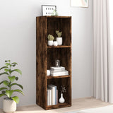 Book Cabinet/TV Cabinet Smoked Oak 36x30x114 cm Engineered Wood 826655