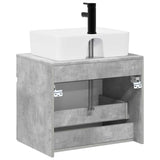 Bathroom Furniture Set Concrete Grey Engineered Wood 3404293