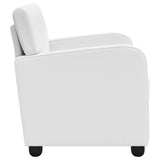 Armchair White Fabric 42043403