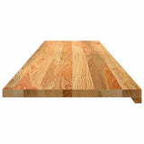 Window Sills 2 pcs Light Brown 160x40x2 cm Solid Wood Oak 4009164