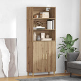 Highboard Artisan Oak 69.5 x 32.5 x 180 cm Engineered Wood 3415835