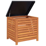 Garden Storage Box 60x50x55 cm Solid Wood Eucalyptus 367838