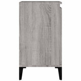 Sink Cabinet Grey Sonoma 58x33x60 cm Engineered Wood 821266