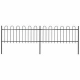 Garden Fence Steel Tough Modern 277648
