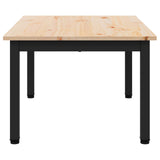 Coffee Table Natural 70 x 50 x 36 cm Solid Pine Wood 892763