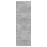 Highboard Concrete Grey 40x41x124 cm Engineered Wood 846386