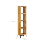 Bookshelf 40x30x175 cm Solid Mango Wood 247968