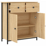 Sideboard Sonoma Oak 70x30x80 cm Engineered Wood 835525