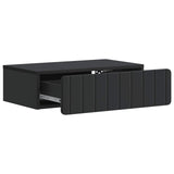 Wall-Mounted Side Table Black 59 x 34.5 x 17 cm Engineered Wood 898316
