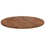 Table Top Dark Brown 90 x 2.5 cm Solid Oak Wood 42016012