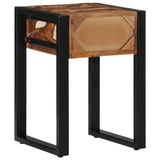 Side Table Multicolour 35x35x50 cm Solid Wood Reclaimed 4015944