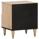 Bedside Cabinets 2 pcs 40x33x46 cm Solid Wood Mango 358255