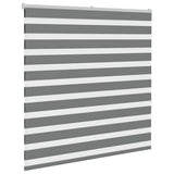 Zebra Blind Dark Grey 140x150 cm Fabric Width 135.9 cm Polyester 4014139