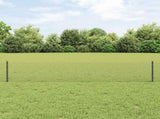 Fence with Post Grey 3336805