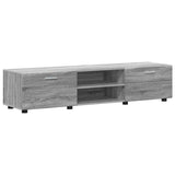 TV Cabinet Set FLORIN 3 pcs Grey Sonoma Engineered Wood 3398010