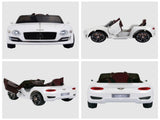 Kids Electric Car Kids Ride on Toys W/ LED Lights-White T3398P348149