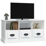 TV Cabinet White 100x35x50 cm Engineered Wood 816288
