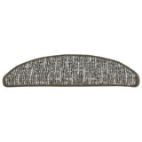 Carpet Stair Treads 15 pcs Anthracite 65x21x4 cm 149922