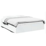 Bed Frame without Mattress White 160x200 cm 3281000